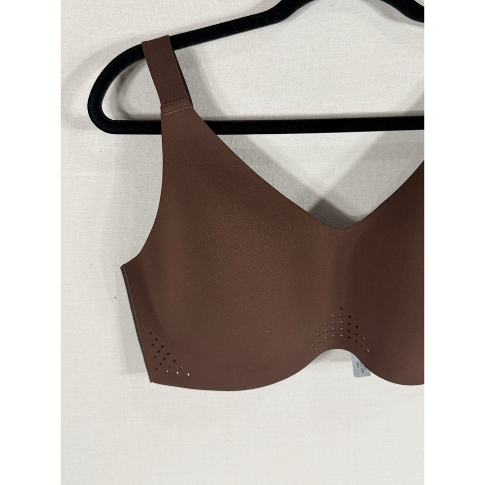 Victoria's Secret VSX Featherweight Max Sports Bra High Impact Brown XL - Picture 4 of 9